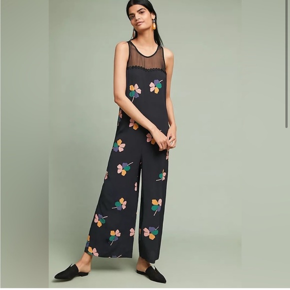 Corey Lynn Calter Pants - Corey Lynn Calter floral Robbie jumpsuit